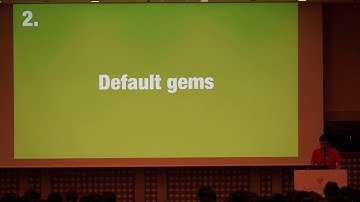 [JA] Gemification for Ruby 2.5/3.0 /  SHIBATA Hiroshi @hsbt