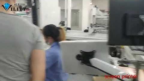 Silk Screen Printing Machine Automatic CCD Visual screen printer printing machine stencil printer