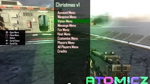 [PS3/BO2] 1.15 Christmas v1  Mod Menu - Preview By MegaMister [CEX/DEX]