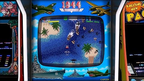 1944: The Loop Master, Realistic Arcade Bezel using The Mega Bezel Shader