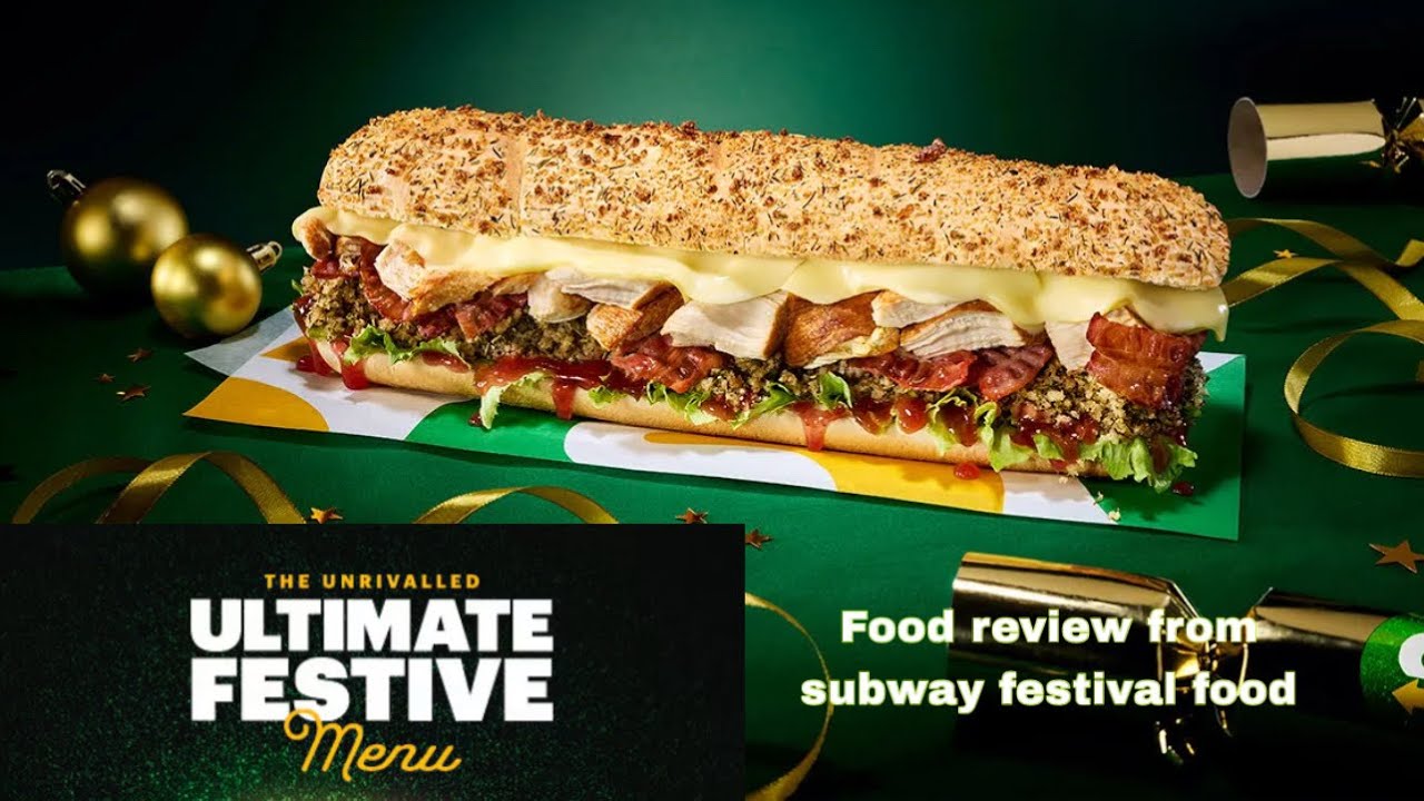 Wolfe food review subway ultimate festive sub 