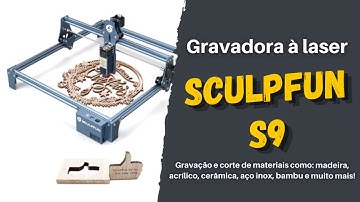SCULPFUN S9-Lasergraveer-en snijmachine