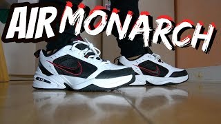 DAD SHOE! NIKE AIR MONARCH IV ! REVIEW & ON FEET