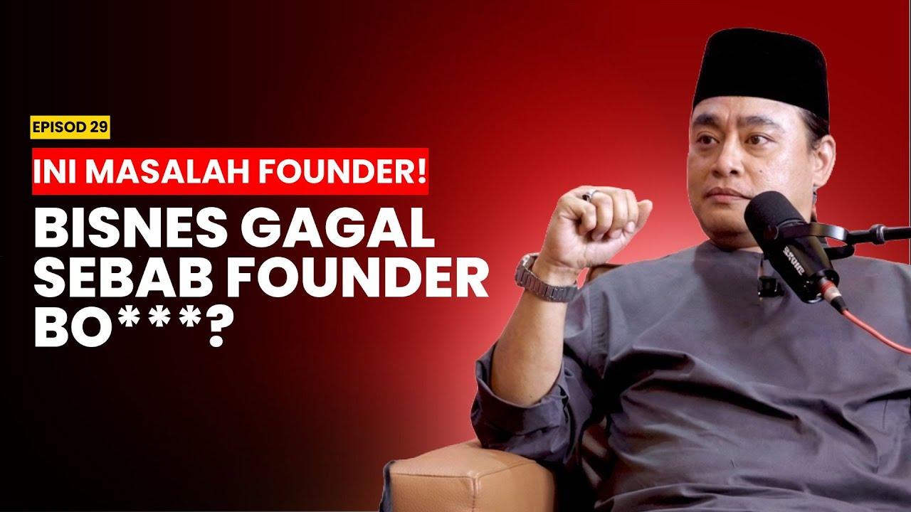 Ramai Founder Jatuh Bukan Kerana Rugi Duit, Tapi Hilang Arah. | Hanif Azmi