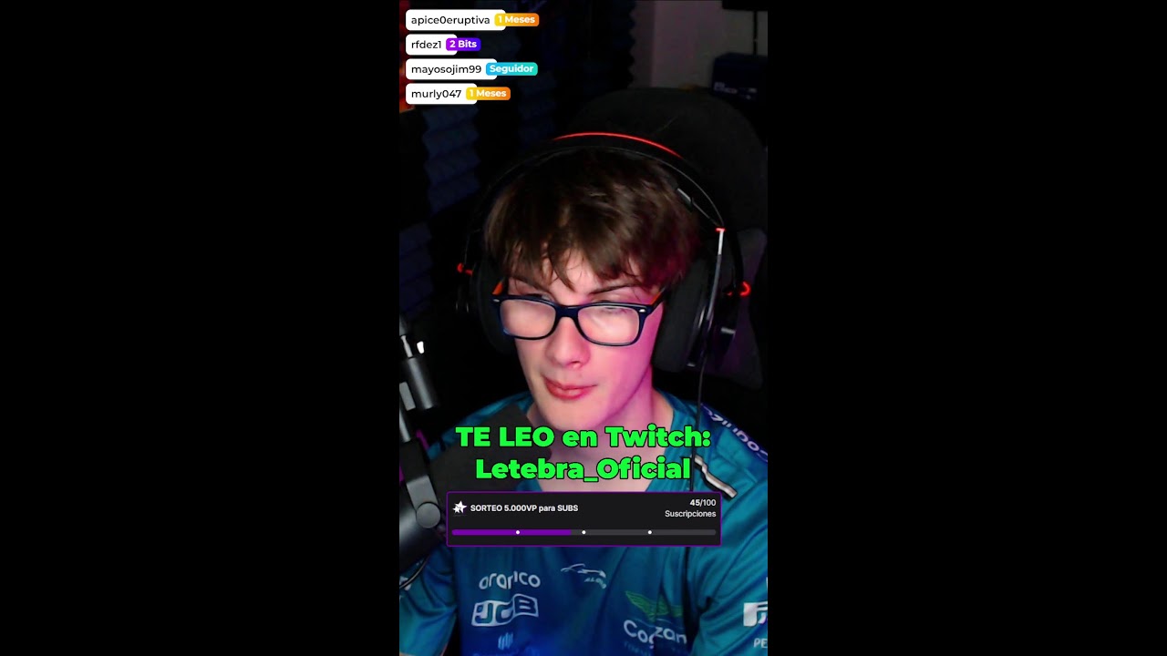 TE LEO en TWITCH: Letebra_Oficial