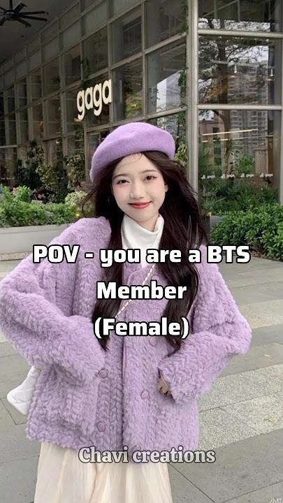 💜POV - you are a BTS members ( female) 💜 @chavi_creations #bts#aesthetic #kpop#viral #trending