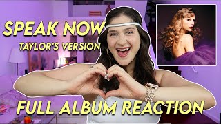 Speak Now (Taylor's Version) Full Album Reaction - Taylor Swift