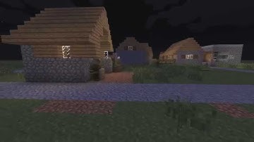 Minecraft Timelapse: Village Deconstruction/Camera Studio Mod Test