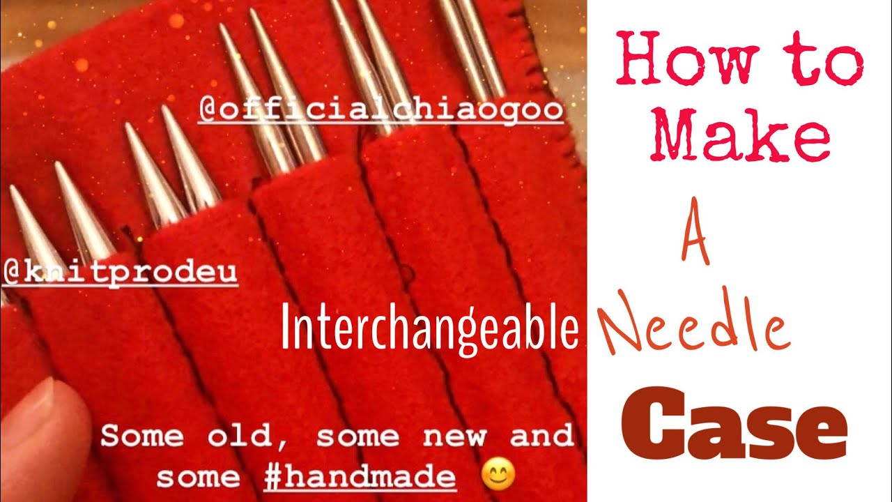 How to make a Knitting Needle Case TeoMakes YouTube