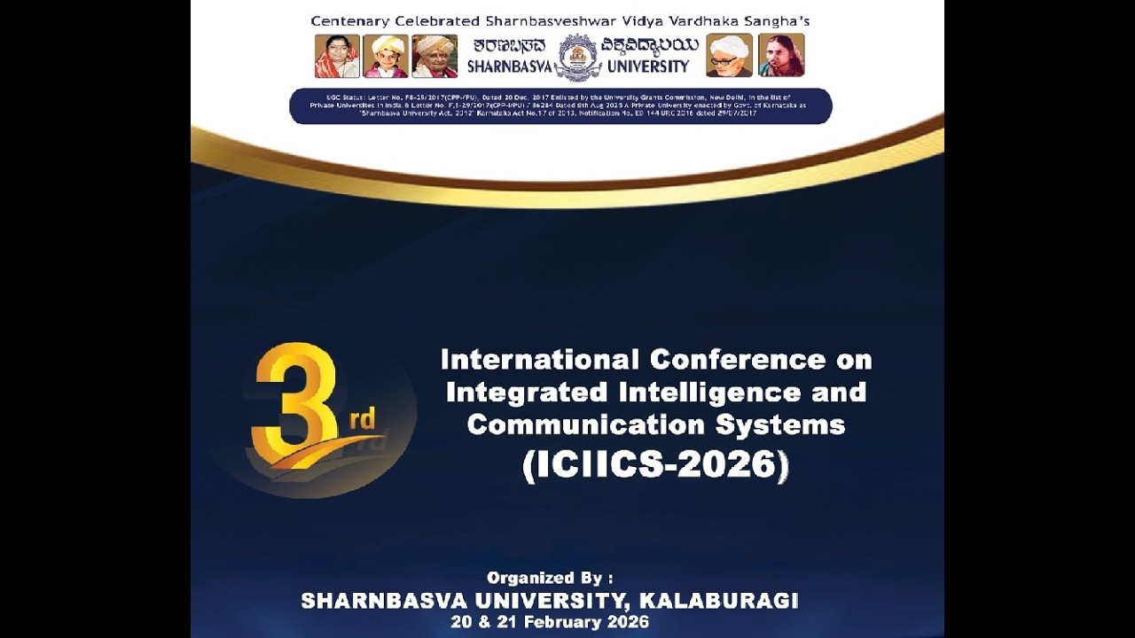 International Conference on Integrated Intelligence and Communication ...