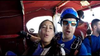 Skydive Moab - Helen's 1st jump