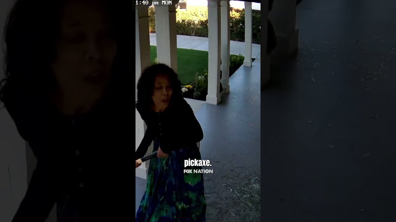Caught On Camera Axe Wielding Woman Goes A Dramatic Rampage 