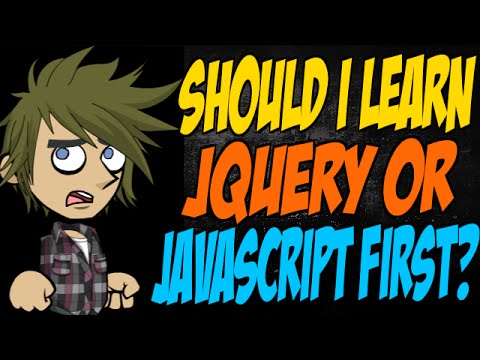 jquery คือ  New  Should I Learn jQuery or JavaScript First?