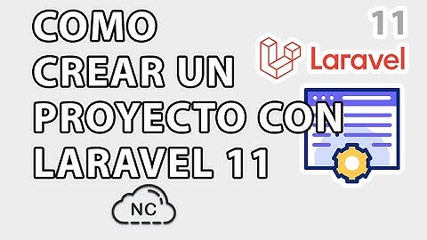 COMO CREAR UN PROYECTO CON LARAVEL 11