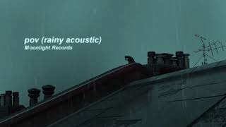 Video thumbnail of "Ariana Grande - pov (rainy acoustic)"