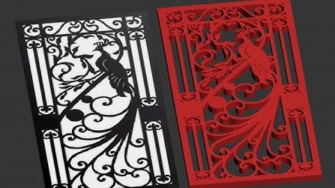 Làm vách cnc từ ảnh đen trắng từ photoshop qua 3dsmax | Hướng dẫn chuyển ảnh chụp sang vector