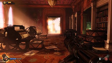 BioShock Infinite - PC Playthrough - 1999 Mode - Comstock Center Rooftops (Part 2)