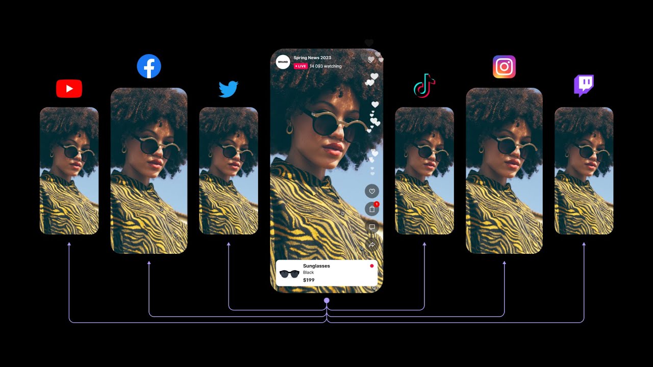 Multi-stream Bambuser to Instagram