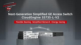 Huawei Cloudengine S5735-L-V2 Ge Access Switch Quiet Energy-Efficient Simplified And Flexible