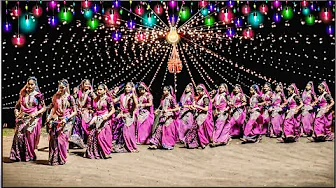 आदिवासी नवरात्रि गरबा मंडल डांस वीडियो 2025 || डांडिया नृत्य || Navratri Garba Dance Video || part75