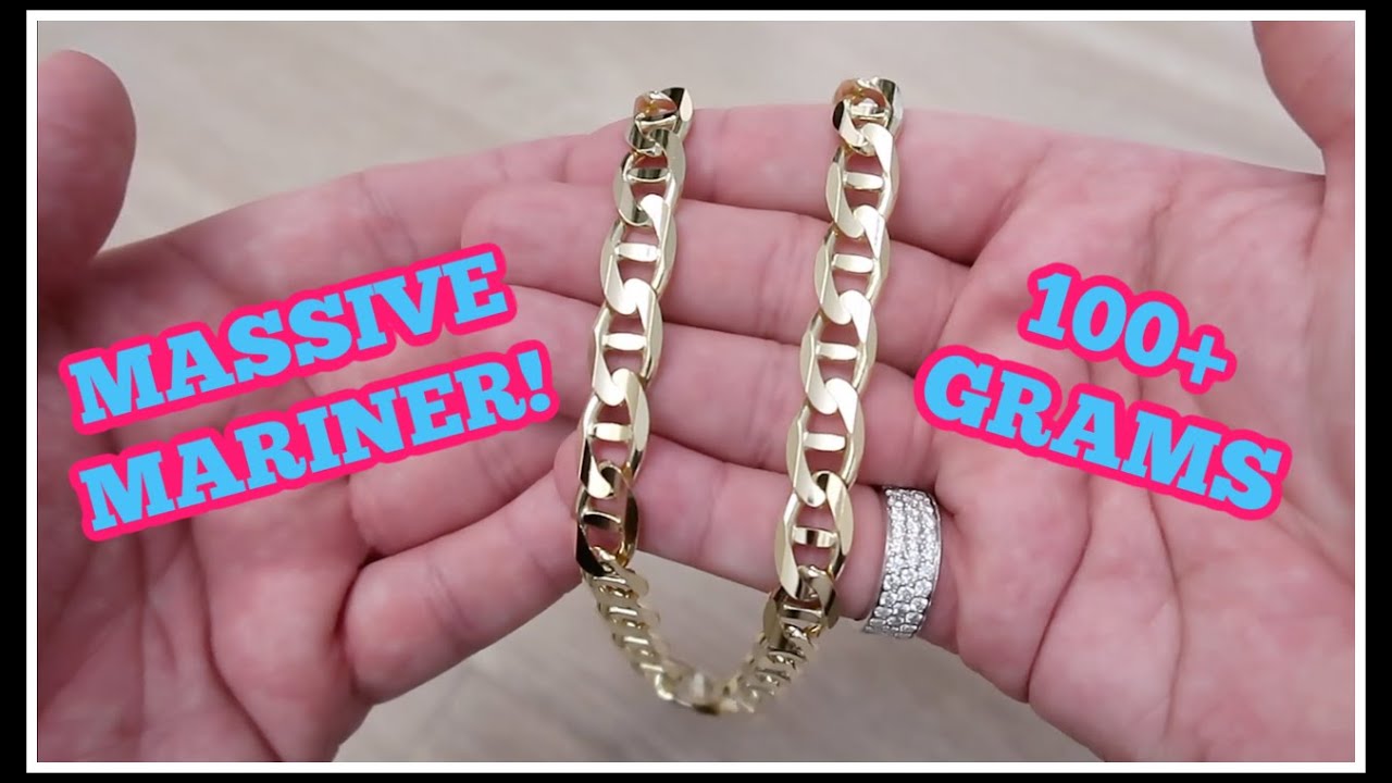 Why I bought this MEGA Mariner gold chain...