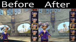 Faces of the New Female Gnome Model - Before and After [WoD Beta]