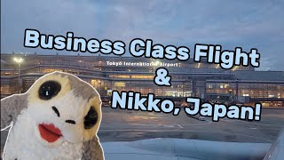 Business Class Flight to Japan! Tokyo Skytree and Nikko vlog -- part 1
