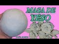 🤩MIRA!!!! MASA DE YESO flexible para MANUALIDADES / haz bellos adornos con arcilla de YESO