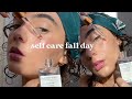 SELF CARE FALL DAY! spooky szn pamper routine ft. Truly Beauty's blueberry kush line