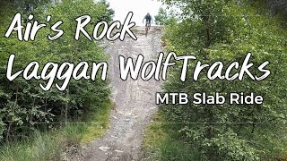 Air's Rock Slab at Laggan Wolftrax MTB Trail Centre