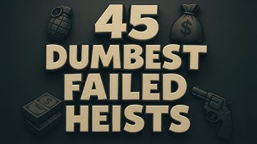 45 Dumbest Heists That Should Have Worked But Failed