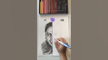 Drawing Akshay Kumar ✏️✨₹1 vs ₹60 #shorts
