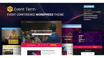 Event Term- Multiple Event Conference WordPress Theme | Themeforest Website Templates and Themes