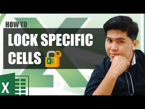 How To Lock Specific CELLS in Excel | Paano Maglock ng Specific na Cells sa Excel