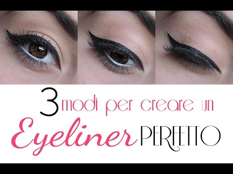 Video: 3 modi per fare l'eyeliner