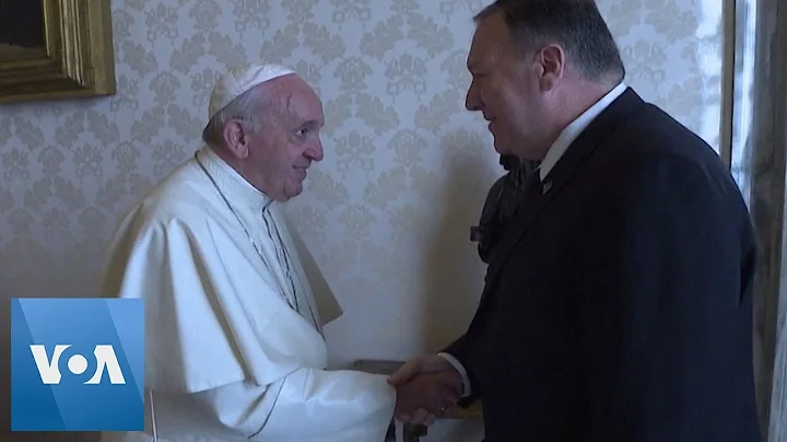 US Secretary of State Mike Pompeo Meets Pope Francis