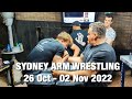 ARM WRESTLING SYDNEY | SUPER MATCH | 26 Oct - 02 Nov 2022