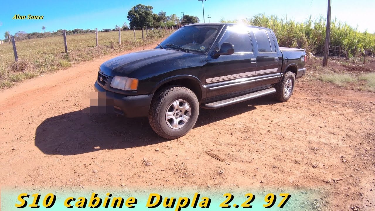 S10 cabine dupla  2.2 97 | impressões ao dirigir