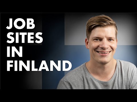 Video: Hur Man Hittar Ett Jobb I Finland