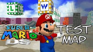 Super Mario 64 DS: Test Map