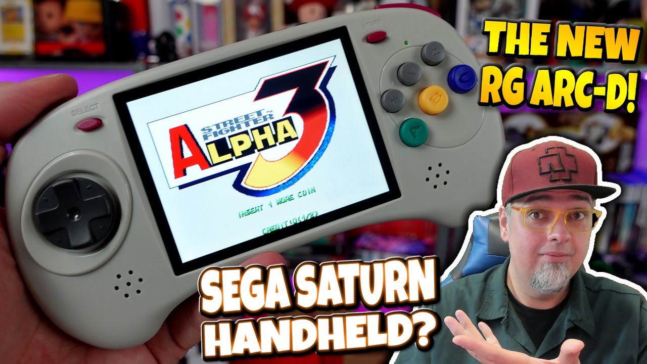 This Handheld Is The SH!T! The Anbernic RG ARC-D Is PERFECT For RETRO SEGA  Fans!