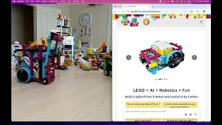 Use GitHub Copilot to Create Lego Robot App screenshot 2