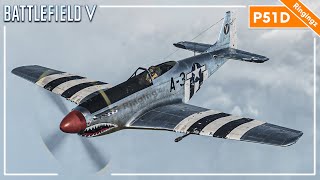 ม้าบินอเมริกา P51D Fighter - Battlefield V ไทย,รีวิว เครื่องบิน