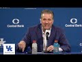 Live Now: Coach Calipari - Arkansas Postgame Press Conference presented by UKHealthCare