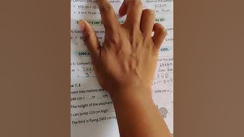 Class:4.  Subject: Mathematics.  Chapter no.7: Metric Measures.  Date:31/8/20