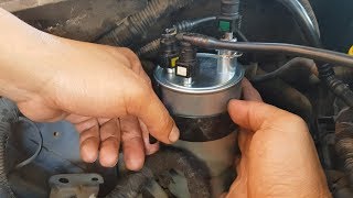 Remplacement du filtre à carburant FIAT PUNTO MultiJet