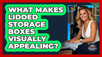 What Makes Lidded Storage Boxes Visually Appealing? - Your Organization Mentor