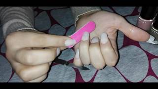 طريقه تركيب الأظافر💅💅 باسهل واحسن الطرق 👍👌👌