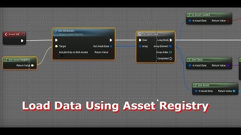 Taking Data Driven Assets To New Heights Using The Asset Registry in UE 5