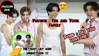 [PondPhuwin] POND Dare To Ask Phuwin If He Loves Him| Only Phuwin Can Do Without Objection| BL Wins